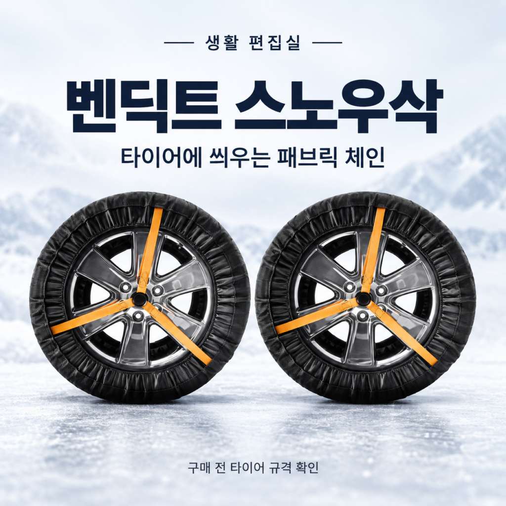 벤딕트 브이프루프 스노우삭 상세 리뷰｜사이즈 선택과 장단점 제품 이미지