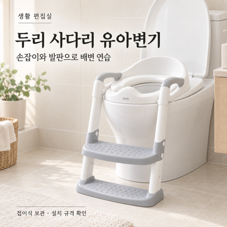 두리 접이식 사다리 유아변기 상세 리뷰｜설치 조건과 장단점